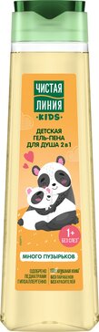Гель-пена Чистая Линия Кидс (Kids) д/душа детская 2 в 1 400 мл Гель-пена Чистая Линия Кидс (Kids) д/душа детская 2 в 1 400 мл