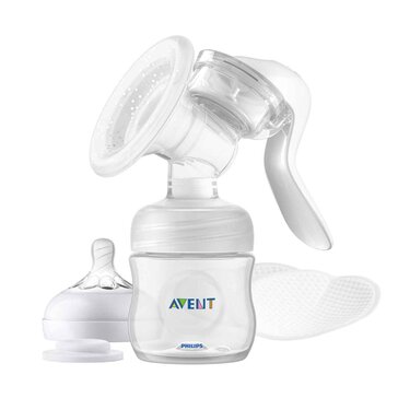 Молокоотсос Авент (Avent) SCF430/10 ручной (в комплекте бутылочка 125мл) Молокоотсос Авент (Avent) SCF430/10 ручной (в комплекте бутылочка 125мл)