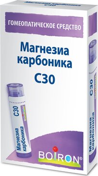 Магнезиа карбоника С30 гранулы гомеопат 4 г Магнезиа карбоника С30 гранулы гомеопат 4 г