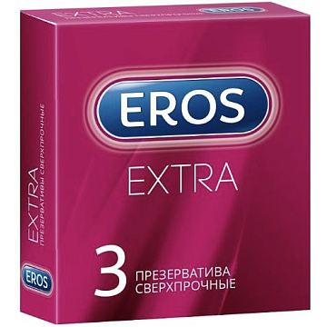 Презервативы Эрос (Eros) Extra №3 Презервативы Эрос (Eros) Extra №3