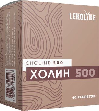 Холин Lekolike 500 тб №60 Холин Lekolike 500 тб №60