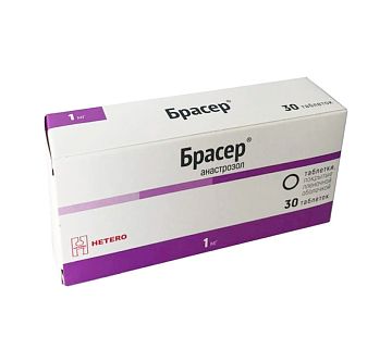 Брасер тб п/о 1 мг №30 Брасер тб п/о 1 мг №30