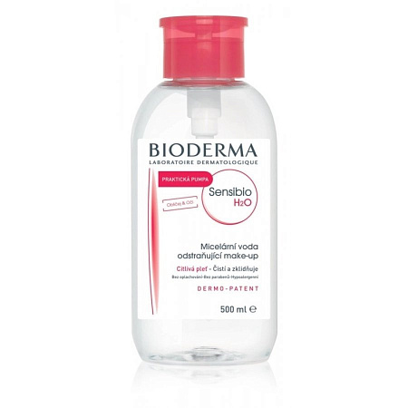 Раствор Биодерма (Bioderma) Сенсибио Н2О мицеллярный 500 мл