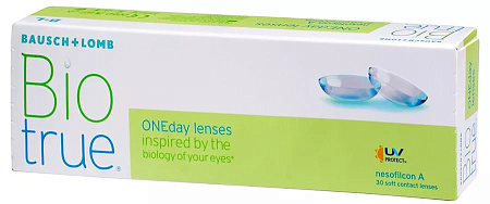 Линзы контактные Бауш энд Ломб (Bausch + Lomb) Optima Biotrue ONEday R8.6 (-2.25) №30