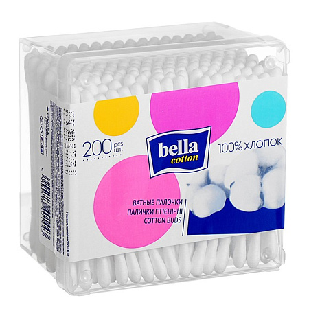 Ватные палочки Белла (Bella) cotton №200