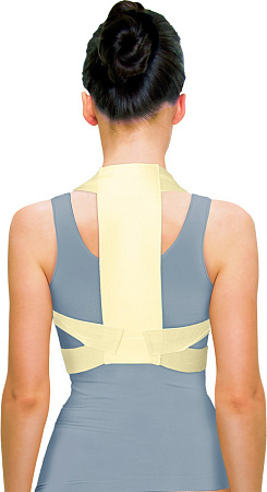 Корректор осанки Тонус Эласт (Tonus Elast) 9806 бежевый р1 (S)