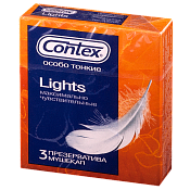 Презервативы Контекс (Contex) Lights особо тонкие №3