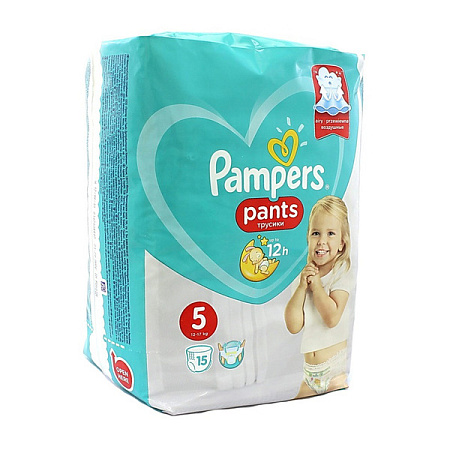 Трусики Памперс (Pampers) Пантс (Pants) размер 5 (12-18 кг) №15