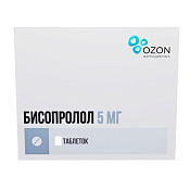 Бисопролол тб п/о 5 мг №30