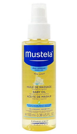Масло Мустела (Mustela) Бебе д/массажа 100 мл