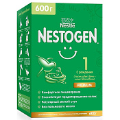 Смесь молочная Нестле (Nestle) Нестожен (Nestogen) 1 с пребиотиком и лактобактериями 600 г Смесь молочная Нестле (Nestle) Нестожен (Nestogen) 1 с пребиотиком и лактобактериями 600 г