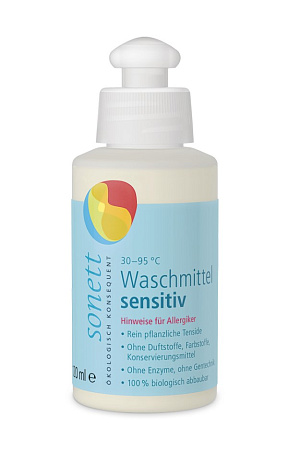 Средство (гель) Сонетт (Sonett) Sensitive д/стирки д/чувств кожи 120 мл