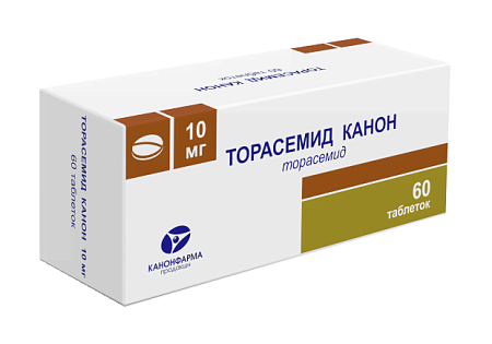 Торасемид Канон тб 10 мг №60