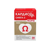 КардиоМ Омега-3 Форте капс №30