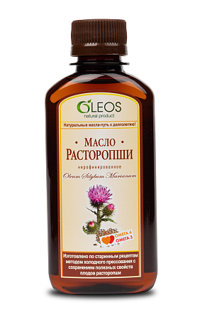 Масло Расторопши Олеос (Oleos) пищевое 50 мл 