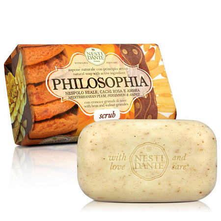 Мыло туалетное Нести Данте (Nesti Dante) Философия (Philosophia) Скраб (Scrub) 250 г