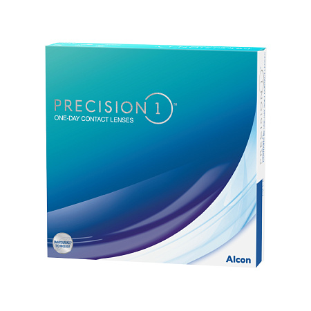 Линзы контактные Алкон (Alcon) Precision 1 однодневные R8.3 (-3.75) №90