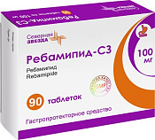 Ребамипид-СЗ тб п/о 100 мг №90