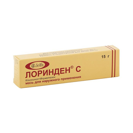 Лоринден С мазь 15 г 