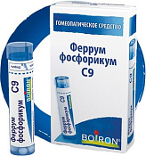 Феррум фосфорикум С9 гранулы гомеопатические 4 г 