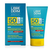 Крем Либридерм (Librederm) Бронзиада солнцезащ с Омега 3-6-9 и терм водой SPF 50 150 мл