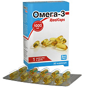 Омега-3 РеалКапс (RealCaps) капс 1400 мг №30 Омега-3 РеалКапс (RealCaps) капс 1400 мг №30