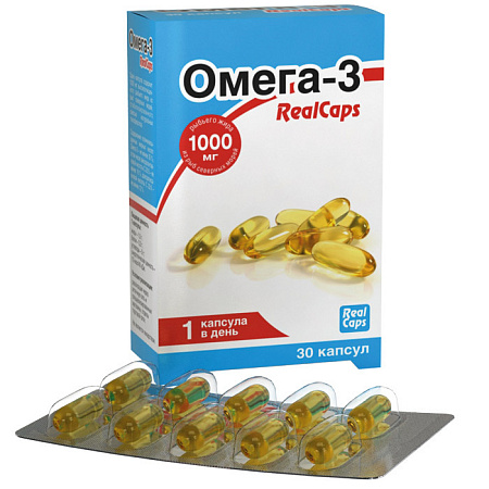 Омега-3 РеалКапс (RealCaps) капс 1400 мг №30