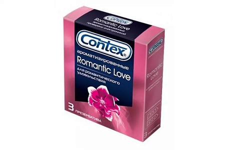 Презервативы Контекс (Contex) Romantic Love ароматизир №3