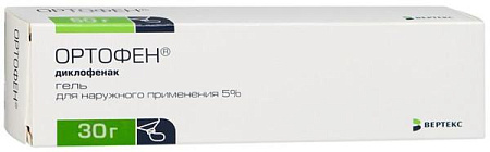 Ортофен гель 5% 30 г 