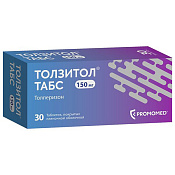 Толзитол табс тб п/о 150 мг №30 