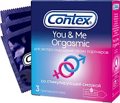Презервативы Контекс (Contex) You&Me Orgasmic №3