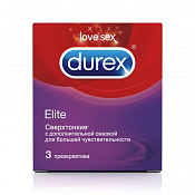 Презервативы Дюрекс (Durex) Elite сверхтонкие №3