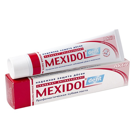 Зубная паста Мексидол Дент (MEXIDOL dent) Актив 65 г