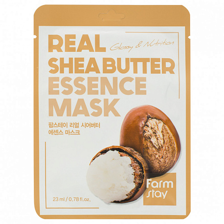 Маска Фарм Стей (Farm Stay) для лица Масло Ши 23 мл Маска Фарм Стей (Farm Stay) для лица Масло Ши 23 мл