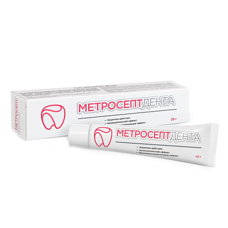МетроСепт Дента гель 25 г