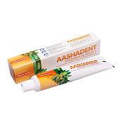 Зубная паста Ааша Хербалc (Aasha Herbals) Aashadent Кардамон и Имбирь 100 г
