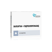 Валсартан+Гидрохлортиазид тб п/о 80 мг+12.5 мг №30