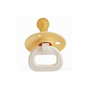 Соска-пустышка Будь здоров латекс с кольцом с 0 мес