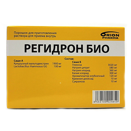 Регидрон Био пор д/приг р-ра д/пр внутрь саше 6.4 г №5