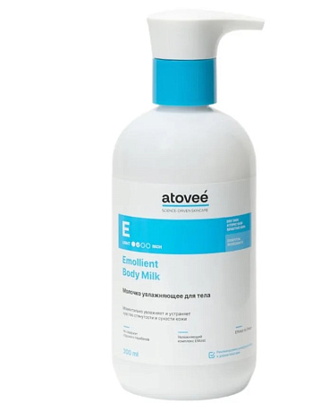 Молочко Атов Эссеншиал (Atovee Essential) восстановление и увлажнение 300 мл