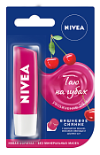 Бальзам Нивея (Nivea) Фруктовое сияние вишня для губ 4.8 г