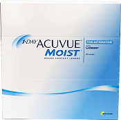 Линзы контактные АКУВЬЮ (ACUVUE) 1-Day Моист (Moist) R8.5 (-6.00) №90