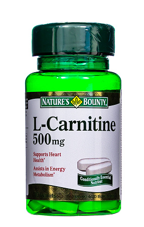 L-Карнитин (Л-Карнитин) 500 мг Нэйчес Баунти (Nature's Bounty) (Нейчес) тб №30