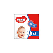 Подгузники Хаггис (Huggies) Классик (Classic) размер 3 (4-9 кг) №78