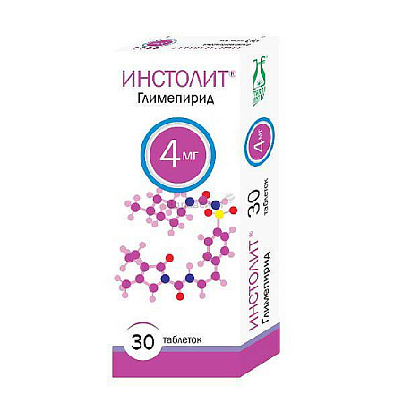 Инстолит тб 4 мг №30
