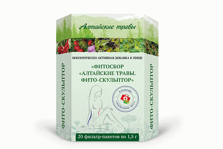 Фитосбор Алтайские травы Фито-скульптор ф/п 1.5 г №20