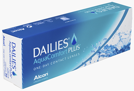 Линзы контактные Алкон (Alcon) Дейлис (Dailies) AquaComfort Plus R8.7 (-2.25) №30
