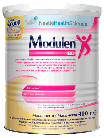 Смесь Модулен IBD д/дет д/энтер пит от 5 лет 400 г