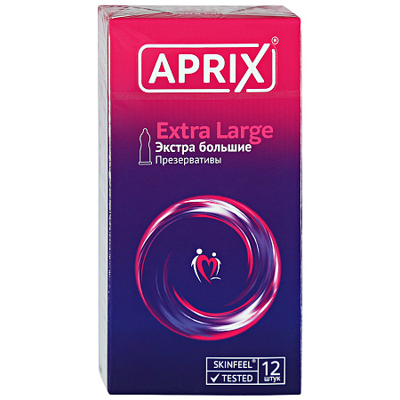 Презервативы Априкс (Aprix) Extra Large экстра большие №12
