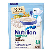 Каша молочная рисовая Нутрилон (Nutrilon) 200 г